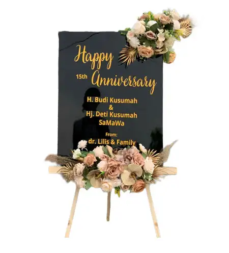 Papan Bunga Akrilik Ranulogong